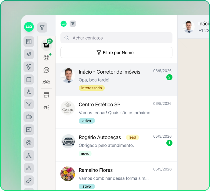 WhatsApp CRM Web App